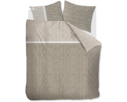 Riviera Maison Amsterdam Loft dekbedovertrek - Lits-Jumeaux XL - 260x200/220 - Zand