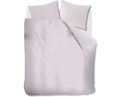Riviera Maison Arched dekbedovertrek - Tweepersoons - 200x200/220 - Zacht Roze