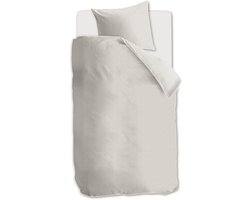 Rivièra Maison - Bambu dekbedovertrek - Eenpersoons - 140x200/220 cm - Zand