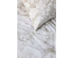 Rivièra Maison Bella dekbedovertrek - Tweepersoons - 200 x 200/220 cm - Naturel