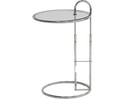 Riviera Maison Bijzettafel - Bonham Extendable End Table - Zilver