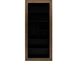 Riviera Maison Boekenkast industrieel - Eivissa Book Cabinet - Gerecycled Eikenhout - Bruin