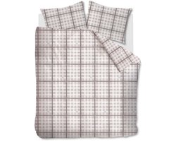 Rivièra Maison - Brody dekbedovertrek - Tweepersoons - 200x200/220 cm - Zand