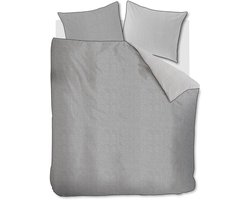 Riviera Maison Chevron Weave dekbedovertrek - Tweepersoons - 200x200/220 - Grijs