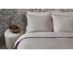 Riviera Maison Chevron Weave dekbedovertrek - Tweepersoons - 200x200/220 - Zand