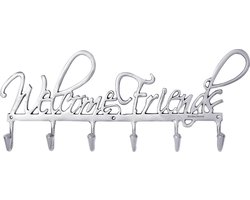 Rivièra Maison Coatrack Welcome Friends - Kapstok - Aluminium