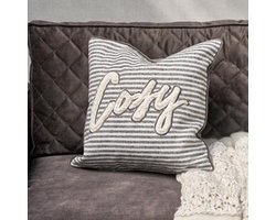 Riviera Maison Cosy Stripe Pillow Cover