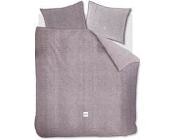Rivièra Maison - Coughton Court dekbedovertrek - Effen - Lits-Jumeaux - 240x200/220 cm - Lichtpaars