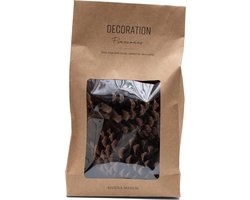 Riviera Maison Dennenappels Decoratie - RM Pinecones - Naturel - Maat XL