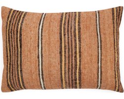 Riviera Maison Desert Nomade Stripe Pillow Cover - Katoen - Brown - 65.0x45.0x15.0 cm