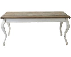 Riviera Maison Eettafel - Driftwood Dining Table - 180x90 cm - Wit