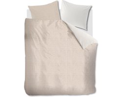 Riviera Maison Eleanor dekbedovertrek - Tweepersoons - 200x200/220 - Zand