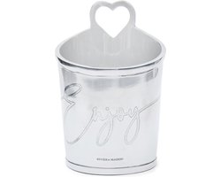 Riviera Maison Enjoy Wine Cooler - Aluminium - Zilver - 19.5x19.5x29.0 cm