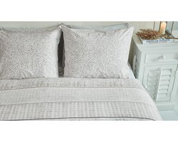 Riviera Maison Fancy Bouclé Dekbedovertrek - Tweepersoons - 200x200/220 cm - Sand