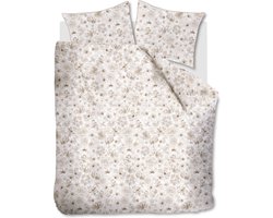 Riviera Maison Flowing Flowers dekbedovertrek - Tweepersoons - 200x200/220 - Zand