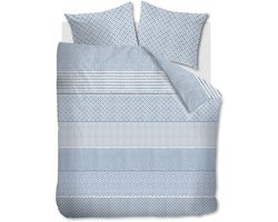 Rivièra Maison Francesco dekbedovertrek - Lits-Jumeaux - 240 x 200/220 cm - Blauw