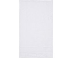 Riviera Maison gastendoekje 50x30, Handdoek Katoen, badtextiel - RM Hotel Guest Towel - Wit - Katoen