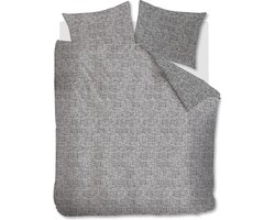 Riviera Maison Hamilton dekbedovertrek - Tweepersoons - 200x200/220 - Antraciet