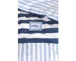Riviera Maison Harbour dekbedovertrek - Lits-Jumeaux - 240x200/220 - Blauw