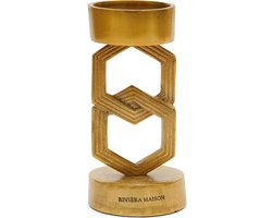 Riviera Maison Kandelaar Goud - RM Camelot Candle Holder L