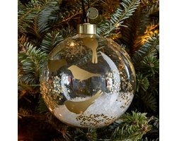 Riviera Maison Kerstbal Goud - Petit Bird Ornament - Ø12cm