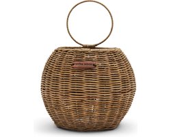 Riviera Maison Keukengerei Houder Lepelhouder - Rustic Rattan Cascais Basket - Naturel