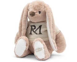 Riviera Maison - Knuffel konijn Lilly- Bruin - RM Collectors knuffel - Polyester - (LxBxH) 24x16x50