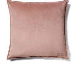 Riviera Maison Kussenhoes 60x60 - RM Velvet Pillow Cover - Roze - 60x60 cm