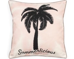 Riviera Maison Kussenvullingen 50x50 - Pretty Palm Pillow - Wit