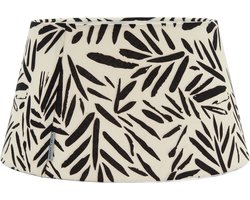 Riviera Maison Lampenkap 21x38 - Ink Stripes Lamp Shade - Zwart Wit