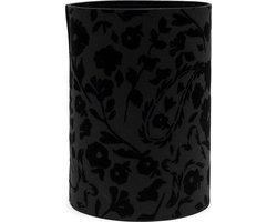 Riviera Maison Lampenkap 28x40 - Cylinder Floral Lamp Shade - Zwart