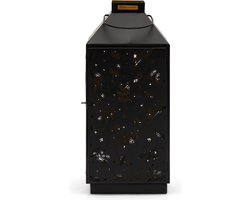 Riviera Maison Lantaarn Zwart - Holy Christmas Lantern