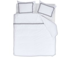 Rivièra Maison Leandro dekbedovertrek - Tweepersoons - 200 x 200/220 cm - Marineblauw