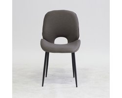 Riviera Maison Mr. Beekman DC Simply White - Polyester, IJzer - Simply White - 64.0x51.0x91.0 cm