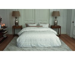 Rivièra Maison Ornaments dekbedovertrek - Tweepersoons - 200 x 200/220 cm - Zand