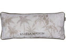 Rivièra Maison Palms Cushion Sierkussen - 30 x 70 cm cm - Zand