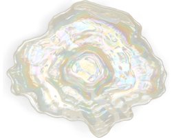 Rivièra Maison - Pèrola Oyster decoratieschaal, transparant glas