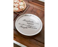 Riviera Maison Pizza Italiana Plate
