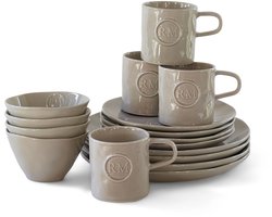 Rivièra Maison Portofine Dinnerware Set of 16 - servies set