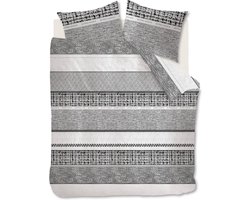 Riviera Maison Primrose Hill dekbedovertrek - Lits-Jumeaux - 240x200/220 - Zwart