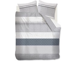 Riviera Maison Pure Resort dekbedovertrek - Lits-Jumeaux - 240x200/220 - Grijs