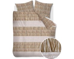 Riviera Maison Raffiana dekbedovertrek - Lits-Jumeaux - 240x200/220 - Naturel