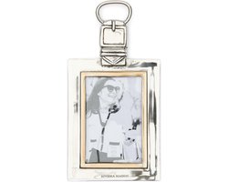 Riviera Maison RM Buckle Photo Frame 10x15 - Aluminium, Glas - Silver - 32.0x2.5x32.0 cm