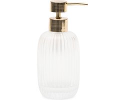 Riviera Maison RM Chique Soap Dispenser - Transparent - 7.5 x 7.5