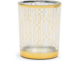 Rivièra Maison RM Graphic Lines Votive gold set van 2