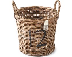 Riviera Maison Rustic Rattan Planter S - Rattan - Brown - 15.0x15.0x15.0 cm