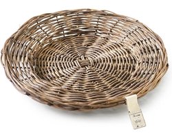 Rivièra Maison Rustic Rattan Plate - Onderbord - Rattan - 30 x 30 cm