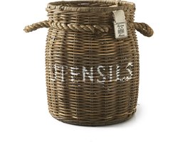Rivièra Maison Rustic Rattan - Utensils Pot - Rattan