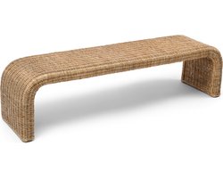 Riviera Maison - Santos Rattan Bank - Stijlvol - Multifunctioneel