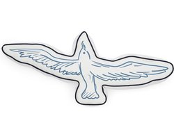 Riviera Maison Seagull Box Pillow - Sierkussen - White - 27.5 x 70.0